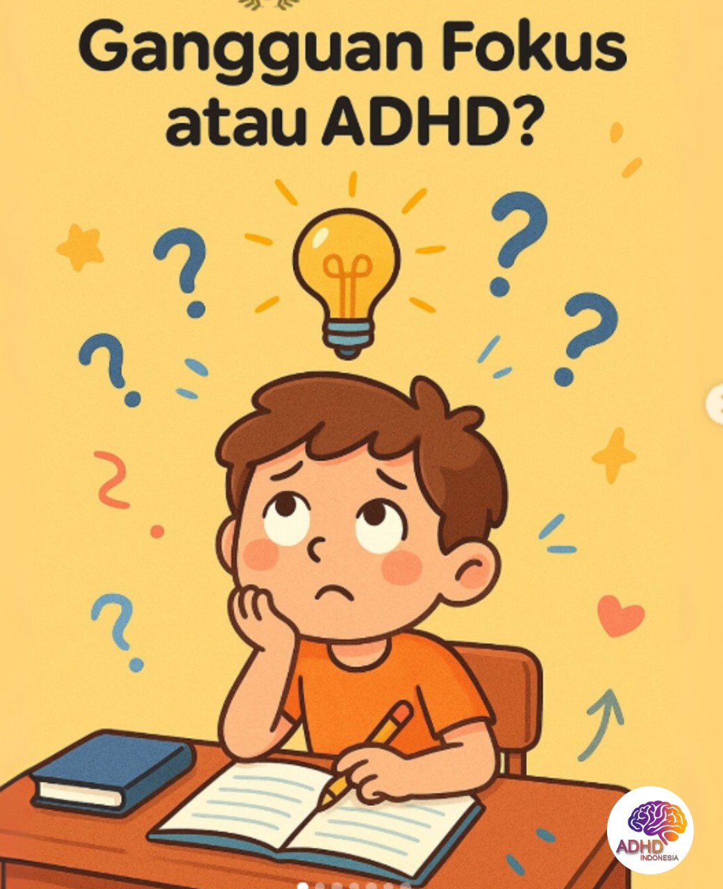 ADHD dan Kesulitan Fokus Anak: Edukasi untuk Keluarga di Kabupaten Tana Tidung