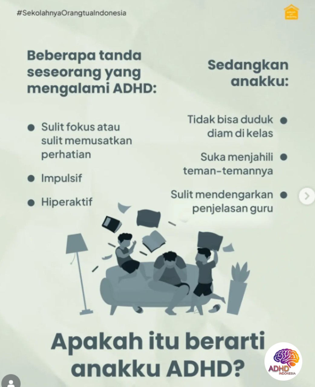 Ciri dan Gejala ADHD pada Anak Usia Dini di Kabupaten Tana Tidung